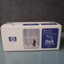 HP 06A C3906A Black LaserJet Toner Cartridge Genuine OEM New Sealed 5L 6L 3100 picture