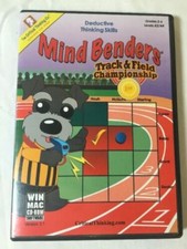 Mind Benders Track and Field Championship Thinking Skills Games CD Grades 3-6 picture