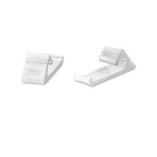 Nylon Siding Clips for Coax Cable 100 Pack RG6/RG59 Cable Management White picture
