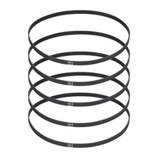 For GT-2 Toothed Belt 430mm, 5pcs 6mm Step Width 2mm for 3D Printing, Black picture
