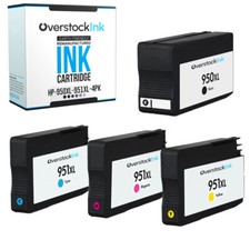 4PK Compatible OSI 950XL 951XL Ink Cartridges for HP OfficeJet 8600 8610 8615 picture