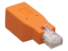 Cat5e / Cat6 Male to Female Crossover Ethernet Network Adapter picture