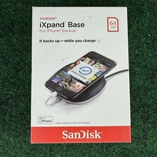 SanDisk 64GB iXpand Base for iPhone Charging and Backup (SDIB20N-064G-GN9AN) picture