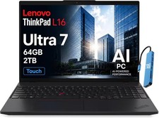 Lenovo - Upgraded - ThinkPad L16 16 in FHD+ Core Ultra 7 255U 2TB SSD 64GB RAM picture