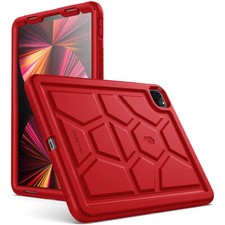 Poetic TurtleSkin Heavy Duty Case for iPad Pro 11 (2021& 2020 & 2018) Red picture