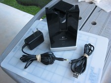 LOGITECH Dual H820E A-00056BS Charging Base only with AC Adapter & usb cable picture