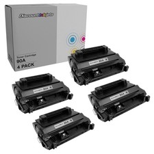 DI Compatible Toner Cartridge Replacements for 90A (4 Pack - Black) picture