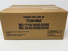 Toshiba Toner Cartridges BD1710/1650/2050/2500 Vintage Set of 4 picture