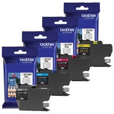 Brother Genuine Ink Cartridges 1 Black 1 Cyan 1 Magenta 1 Yellow High Quality picture
