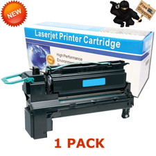 Cyan Toner Cartridge For Lexmark x792de x792dte c792de c792dte c792dhe C792A1CG picture
