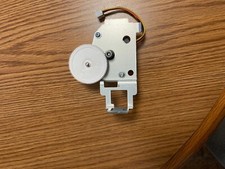 Okidata P/N 41737901 Line Feed Motor Assembly and Gear, New picture