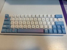 Sikakeyb Castle HM66 Gaming Keyboard Rapid Trigger US Layout White Blue Used picture