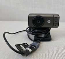 HP Webcam 3100 BK356AA HD Widescreen USB Webcam w/ Built-In Mic & Clip Mount picture