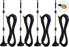 Dual Band Long Range Wifi Antenna (4-Pack), Eifagur 9Dbi 2.4GHZ 5GHZ 5.8GHZ RP-S picture