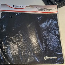 Innovera IVR52600Large Mouse Pad, Nonskid Base, 9 7/8 X 11 7/8 X 1/8, Black 3695 picture