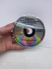 Toshiba Satellite A100/ A105 Recovery & Applications Drivers DVD Windows OS Disc picture