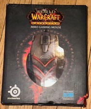 SteelSeries World of Warcraft Cataclysm MMO Gaming Mouse Factory Sealed New Rare picture