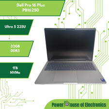 Dell Pro 16 Plus PB16250 | Ultra 5 235U | 32GB DDR5 | 1TB NVMe | Win11 Pro picture