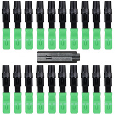 20-Pack FTTH SC/APC Fiber Quick Connector, Optic Fiber Fast Connector Adapter fo picture