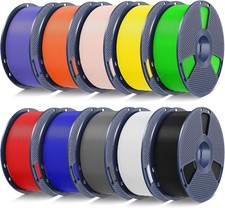 PLA+ 3D Printer Filament 10KG 10 Pack Multicolor 1.75mm Strong Print PLA picture