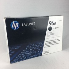 HP 96A (C4096A)  BLACK Toner Cartridge  NEW GENUINE, SEALED LASERJET 2100 2200 picture