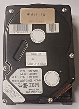 160MB IBM WDS-3160S P/N 95F7207 3600RPM SCSI 50pin HDD 3.5