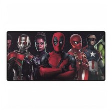 Marvel Superheroes Deadpool And Avengers Cinematic Team Lineup Mouse Pad DeskMat picture