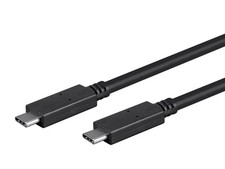 Monoprice Essentials USB Type-C to Type-C 3.1 Gen 1 Cable 5Gbps 3A 30AWG 6.6ft picture