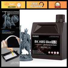 High Toughness 8K ABS-Like 3D Printer Resin, Fast Curing 405nm UV-Curing, 2000g picture