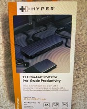 Hyper 11 Ultra Fast Ports for Pro Grade Productivity, BRAND NEW, FACTORY SEALED picture