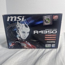 ATI Radeon MSI R4350 512mb DDR2 Low Profile HDMI Graphics Card NEW IN BOX picture