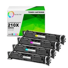 4Pk TCT Premium 210X BCYM HY for Compatible HP LaserJet Pro 4201 Toner Cartridge picture