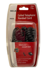 Belkin Coild Telephone Handset Cord 25ft (7.6m) picture