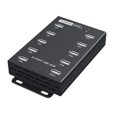 Sipolar-USB Hub- 10 Ports USB Data Hub-Industrial USB Powered Hub - USB 2.0 H... picture