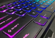 New Backlit Crystal Clear RGB Keyboard US English UI for MSI GP62 GP62M GP72  picture
