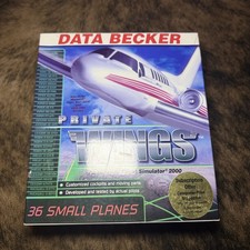Data Becker Private Wings Add On For Microsoft Flight Simulator 2000 New Sealed picture
