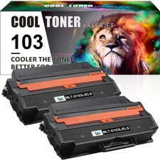 2 Pack MLT-D103L Toner Compatible for Samsung 103L ML2950ND ML2955DW SCX4728FD picture
