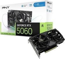 PNY NVIDIA GeForce RTX 5060 8GB GDDR7 OC Graphics Card picture
