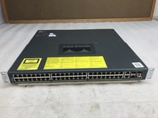 Cisco Catalyst 4948 WS-C4948-S V05 48 Port L3 Gigabit Switch Dual AC picture