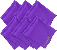6 Pcs Microfiber Cleaning Cloths for TV Laptop Car Monitor Lens Scratch Free picture
