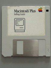 Macintosh Plus Selling Guide–1985 Point of Sale Scrolling Animated Video TESTED picture