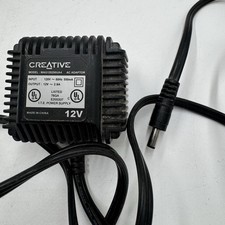 Genuine Creative MAG120290UA4 12V 2.9A AC Adaptor Speakers OEM Used picture