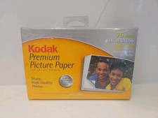 75 Sheets Kodak Ultra Premium Photo Paper 4x6 High Gloss Sealed New picture