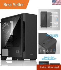 Elegant S3 ATX Mid-Tower Case with Preinstalled Quiet Fans for Ultimate Cooling picture