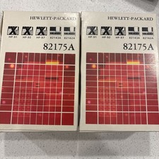 Vintage HP HEWLETT PACKARD 82175A Black Print Thermal Paper 2 Boxes Of 6 Rolls picture