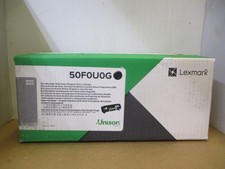 New Sealed Genuine OEM Lexmark 50F0U0G Ultra High Yield Black Toner MS510 MS610 picture