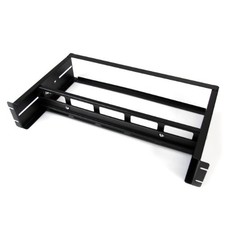 Startech IT ADJDINKIT Rack Mount DIN Rail Kit - Black Steel picture