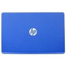 New Blue Textured LCD Rear Cover for HP 15-DA 15-DB 15T-DA 15T-DB Top Lid Case picture