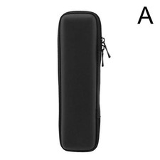 Black EVA Hard Shell Pencil Case Stylus Pen Holder Earphone Storage Pouch Bag picture