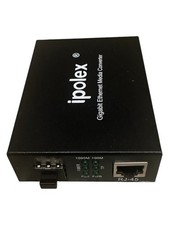 Gigabit Multi-Mode LC Fiber to Ethernet Media Converter with SFP SX Module 1.25G picture